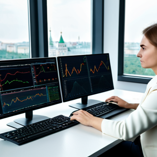Home 18 **
A professional cybersecurity analyst working at a desk in a modern office in Moscow. She is fully clothed in a modest business suit, analyzing network traffic on multiple monitors. The office is clean and well-lit with views of the city skyline. Safe for work, appropriate content, perfect anatomy, natural pose, well-formed hands, proper finger count, professional, high quality.
**