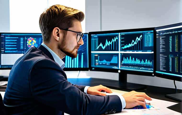Cybersecurity Analyst at Work**

A young professional, fully clothed in a modern business casual attire, is analyzing data streams on multiple monitors in a brightly lit, contemporary office. Displays should show network diagrams and security dashboards. Emphasize focus and determination. Perfect anatomy, correct proportions, well-formed hands, proper finger count, natural pose. Safe for work, appropriate content, professional, modest. High quality rendering, realistic lighting.

**