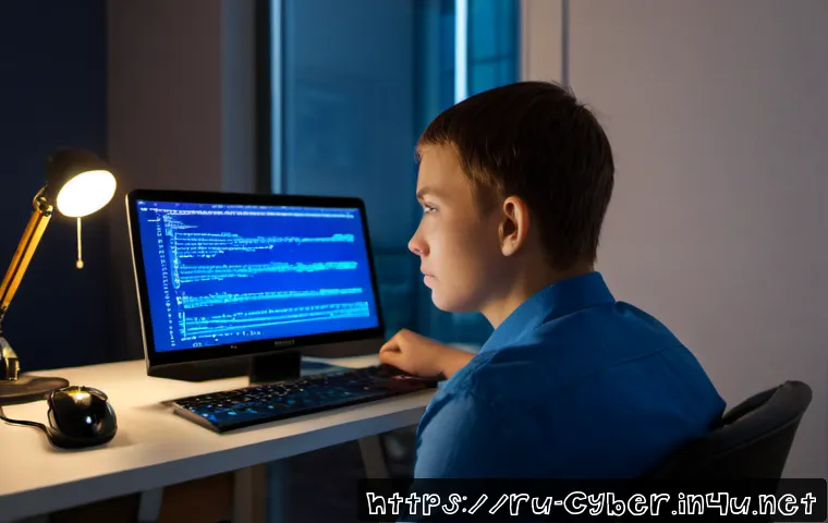 Home 17 사이버보안 실기 시험 준비 팁 - Photorealistic cybersecurity practical exam preparation scene in a modern Russian apartment study, f...